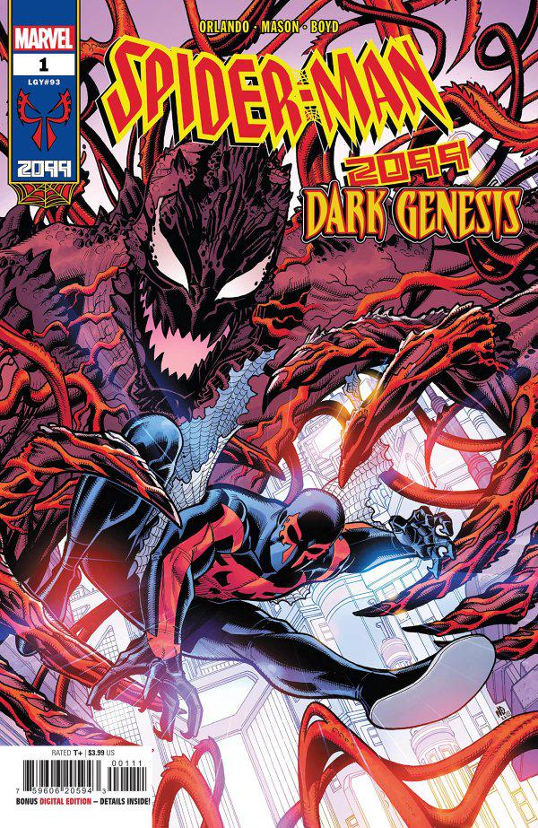 Spider-Man 2099: Dark Genesis #1 (2023) Comic Books Spider-Man 2099: Dark Genesis