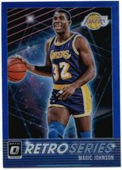 Magic Johnson [Blue] Basketball Cards 2018 Panini Donruss Optic Retro Series Prices