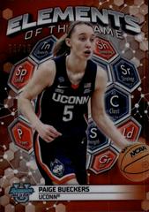 Paige Bueckers [Orange Refractor] #EG-6 Basketball Cards 2023 Bowman Best University Elements of the Game Prices