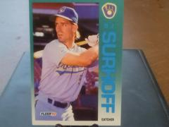 B. J. Surhoff #190 Baseball Cards 1992 Fleer Prices