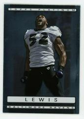 Ray Lewis #100 Football Cards 2009 Topps Platinum Prices