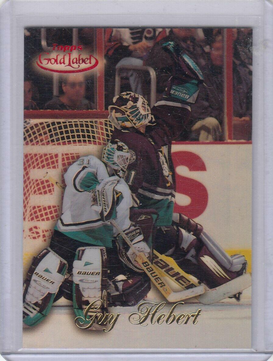 Guy Hebert [Class 2 Red] #57 Prices | 1998 Topps Gold Label | Hockey Cards