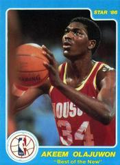 Akeem Olajuwon Basketball Cards 1986 Star Best of the New Old Prices