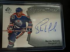 Bernie Nicholls Hockey Cards 2021 SP Authentic Sign of the Times Autographs Prices