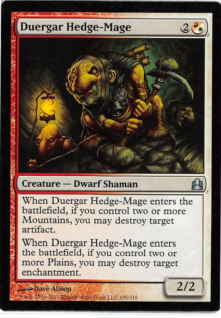 Duergar Hedge-Mage Magic Commander