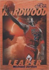 Michael Jordan Basketball Cards 1997 Fleer Flair Hardwood Leaders Prices