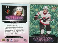 Tim Stutzle [Green] #DZ-131 Hockey Cards 2020 Upper Deck Dazzlers Prices