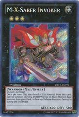 M-X-Saber Invoker [1st Edition] YuGiOh Order of Chaos Prices