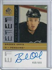 Brooks Orpik [Autograph] #200 Hockey Cards 2002 SP Authentic Prices