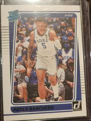 Paolo Banchero [Black] #2 Basketball Cards 2022 Panini Chronicles Draft Picks Donruss Rated Rookies Prices