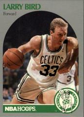 Larry Bird 1990 Fleer Basketball Card #8 Graded PSA 9