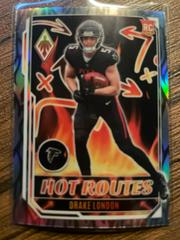 Drake London #HR-1 Football Cards 2022 Panini Phoenix Hot Routes Prices
