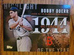 Bobby Doerr #H-39 Baseball Cards 2015 Topps Highlight of the Year Prices