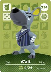 Walt #354 [Animal Crossing Series 4] Amiibo Cards Prices