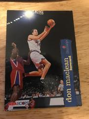 Donald MacLean Basketball Cards 1995 Hoops Prices