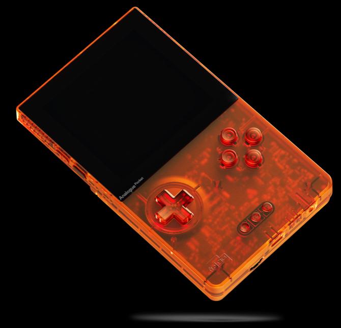 Analogue Pocket [Transparent Orange] GameBoy