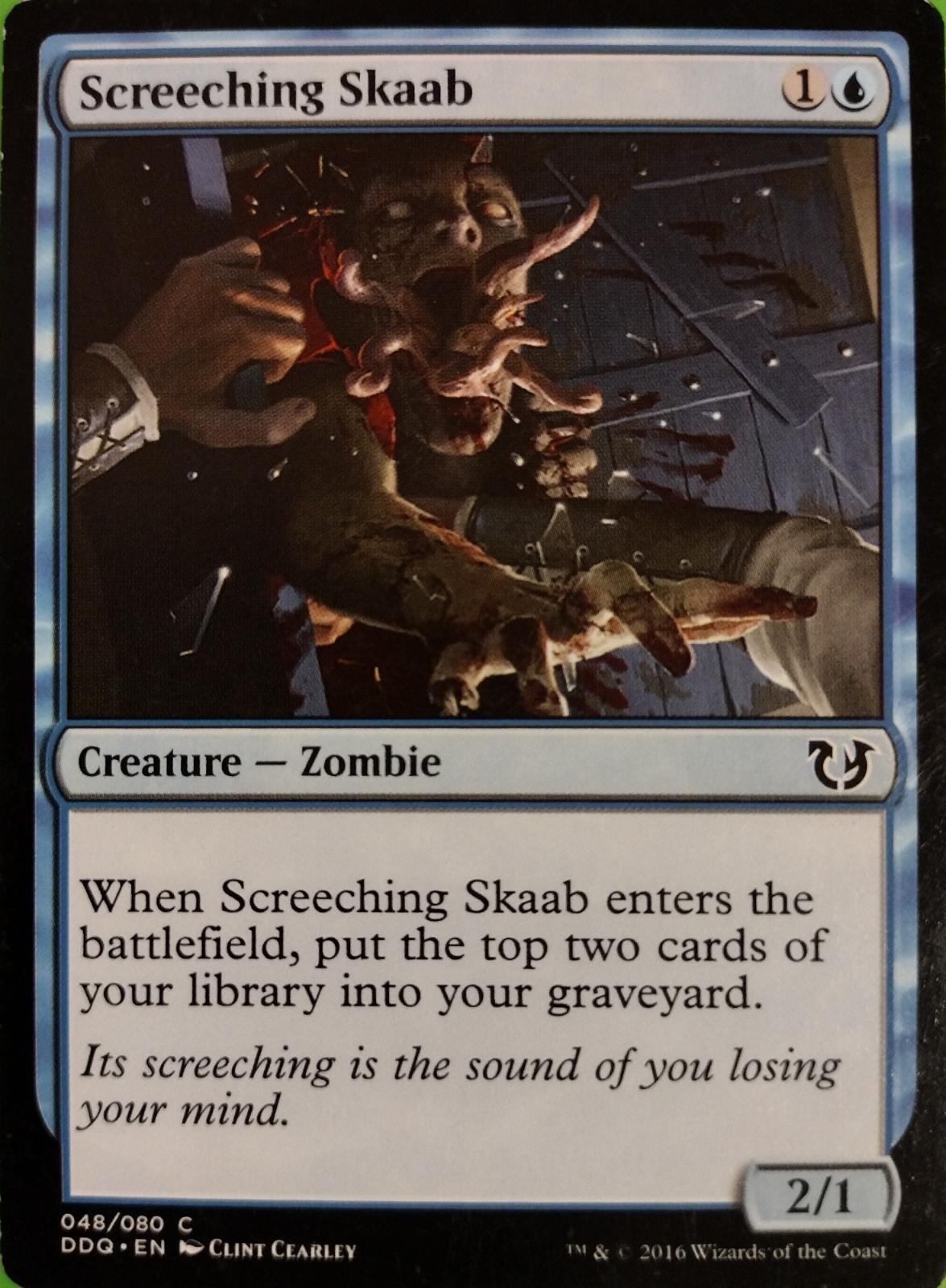 Screeching Skaab #48 Magic Blessed vs Cursed