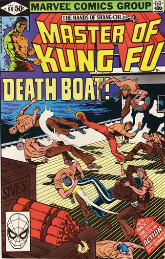 Master of Kung Fu #99 (1981) Cover Art