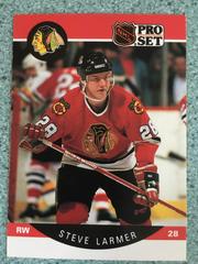 Steve Larmer #53 Hockey Cards 1990 Pro Set Prices