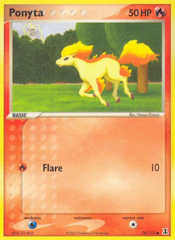 Ponyta #78 Pokemon Delta Species