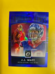 J.J. Watt [Blue] Football Cards 2016 Panini Donruss Optic Gridiron Kings Prices
