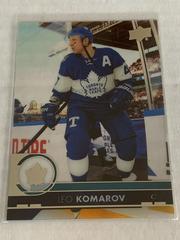 Leo Komarov [Clear Cut] Hockey Cards 2017 Upper Deck Prices