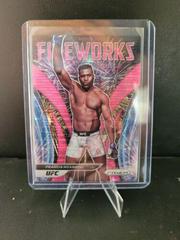Francis Ngannou [Pink Pulsar] Ufc Cards 2022 Panini Prizm UFC Fireworks Prices