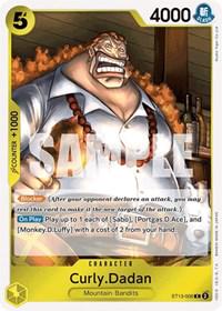 Curly.Dadan ST13-006 One Piece Ultra Deck: The Three Brothers