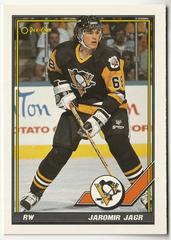 Jaromir Jagr #40 Hockey Cards 1991 O-Pee-Chee Prices