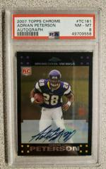 Adrian Peterson [Autograph] Football Cards 2007 Topps Chrome Prices