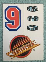Vancouver Canucks Hockey Cards 1989 Topps Stickers Prices