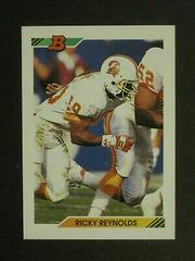 Ricky Reynolds Football Cards 1992 Bowman Prices