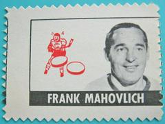Frank Mahovlich Hockey Cards 1969 O-Pee-Chee Stamps Prices