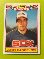John Cangelosi Baseball Cards 1987 Topps Glossy Rookies Prices