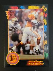 Alvin Harper #95 Football Cards 1991 Wild Card College Draft Picks Prices