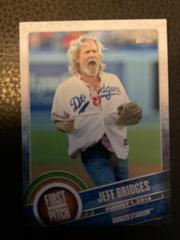 Jeff Bridges #FP-01 Baseball Cards 2015 Topps First Pitch Prices