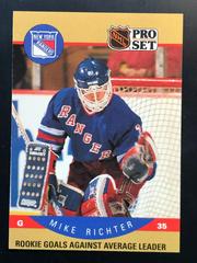 Mike Richter Hockey Cards 1990 Pro Set Prices