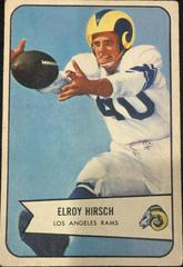 Elroy Hirsch Football Cards 1954 Bowman Prices