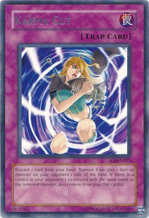 Karma Cut SOI-EN053 YuGiOh Shadow of Infinity