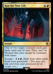 Run for Your Life [Foil] #759 Magic Doctor Who Prices