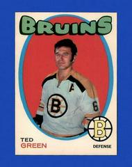 Ted Green Hockey Cards 1971 O-Pee-Chee Prices