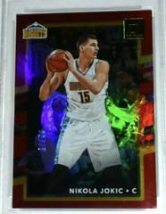 Nikola Jokic [Holo Red Laser] #37 Basketball Cards 2017 Panini Donruss Prices