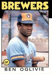 Ben Oglivie #372 Baseball Cards 1986 Topps Prices