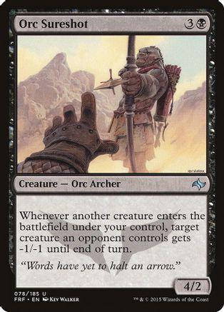 Orc Sureshot [Foil] Magic Fate Reforged