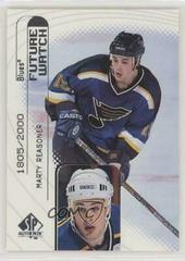 Marty Reasoner #107 Hockey Cards 1998 SP Authentic Prices