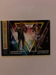 Kamaru Usman, Colby Covington [Gold] Ufc Cards 2022 Panini Donruss UFC Duos Prices