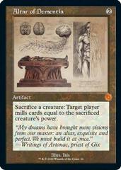Altar of Dementia [Schematic] Magic Brother's War Retro Artifacts Prices