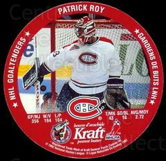 Patrick Roy [John Vanbiesbrouck] Hockey Cards 1992 Kraft Prices