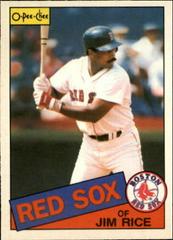 Jim Rice Baseball Cards 1985 O Pee Chee Prices