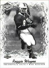 Reggie Wayne [Shadow] #174 Football Cards 2001 Pacific Impressions Prices